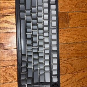 Mechanical Keyboard - Black with Gray Keycaps